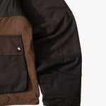 REWORK® FLY WAX JACKET - N° 009 Coats & Jackets SMALL / BROWN - BRUT Clothing US
