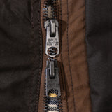 REWORK® FLY WAX JACKET - N° 009 Coats & Jackets SMALL / BROWN - BRUT Clothing US