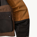 REWORK® FLY WAX JACKET - N° 010 Coats & Jackets SMALL / BROWN - BRUT Clothing US