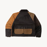 REWORK® FLY WAX JACKET - N° 010 Coats & Jackets SMALL / BROWN - BRUT Clothing US