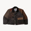 REWORK® FLY WAX JACKET - N° 011 Coats & Jackets SMALL / BROWN - BRUT Clothing US