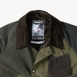 REWORK® FLY WAX JACKET - N° 005 Coats & Jackets SMALL / GREEN - BRUT Clothing US