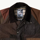 REWORK® FLY WAX JACKET - N° 011 Coats & Jackets SMALL / BROWN - BRUT Clothing US