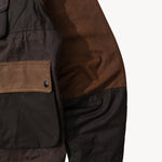 REWORK® FLY WAX JACKET - N° 011 Coats & Jackets SMALL / BROWN - BRUT Clothing US