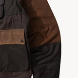 REWORK® FLY WAX JACKET - N° 011 Coats & Jackets SMALL / BROWN - BRUT Clothing US