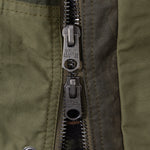 REWORK® FLY WAX JACKET - N° 005 Coats & Jackets SMALL / GREEN - BRUT Clothing US