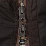 REWORK® FLY WAX JACKET - N° 011 Coats & Jackets SMALL / BROWN - BRUT Clothing US