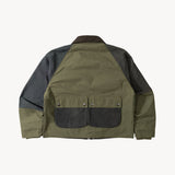 REWORK® FLY WAX JACKET - N° 005 Coats & Jackets SMALL / GREEN - BRUT Clothing US