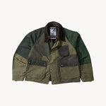 REWORK® FLY WAX JACKET - N° 006 Coats & Jackets SMALL / GREEN - BRUT Clothing US