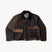 REWORK® FLY WAX JACKET - N° 012 Coats & Jackets SMALL / BROWN - BRUT Clothing US
