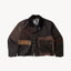 REWORK® FLY WAX JACKET - N° 012 Coats & Jackets SMALL / BROWN - BRUT Clothing US