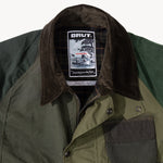 REWORK® FLY WAX JACKET - N° 006 Coats & Jackets SMALL / GREEN - BRUT Clothing US