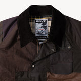 REWORK® FLY WAX JACKET - N° 012 Coats & Jackets SMALL / BROWN - BRUT Clothing US
