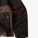 REWORK® FLY WAX JACKET - N° 012 Coats & Jackets SMALL / BROWN - BRUT Clothing US