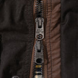 REWORK® FLY WAX JACKET - N° 012 Coats & Jackets SMALL / BROWN - BRUT Clothing US