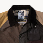 REWORK® FLY WAX JACKET - N° 062 Coats & Jackets X-LARGE / BROWN - BRUT Clothing US