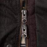 REWORK® FLY WAX JACKET - N° 062 Coats & Jackets X-LARGE / BROWN - BRUT Clothing US