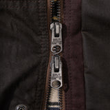 REWORK® FLY WAX JACKET - N° 062 Coats & Jackets X-LARGE / BROWN - BRUT Clothing US