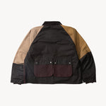 REWORK® FLY WAX JACKET - N° 062 Coats & Jackets X-LARGE / BROWN - BRUT Clothing US