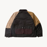 REWORK® FLY WAX JACKET - N° 062 Coats & Jackets X-LARGE / BROWN - BRUT Clothing US