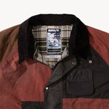 REWORK® FLY WAX JACKET - N° 063 Coats & Jackets X-LARGE / BROWN - BRUT Clothing US
