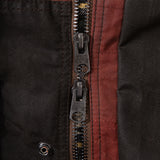 REWORK® FLY WAX JACKET - N° 063 Coats & Jackets X-LARGE / BROWN - BRUT Clothing US