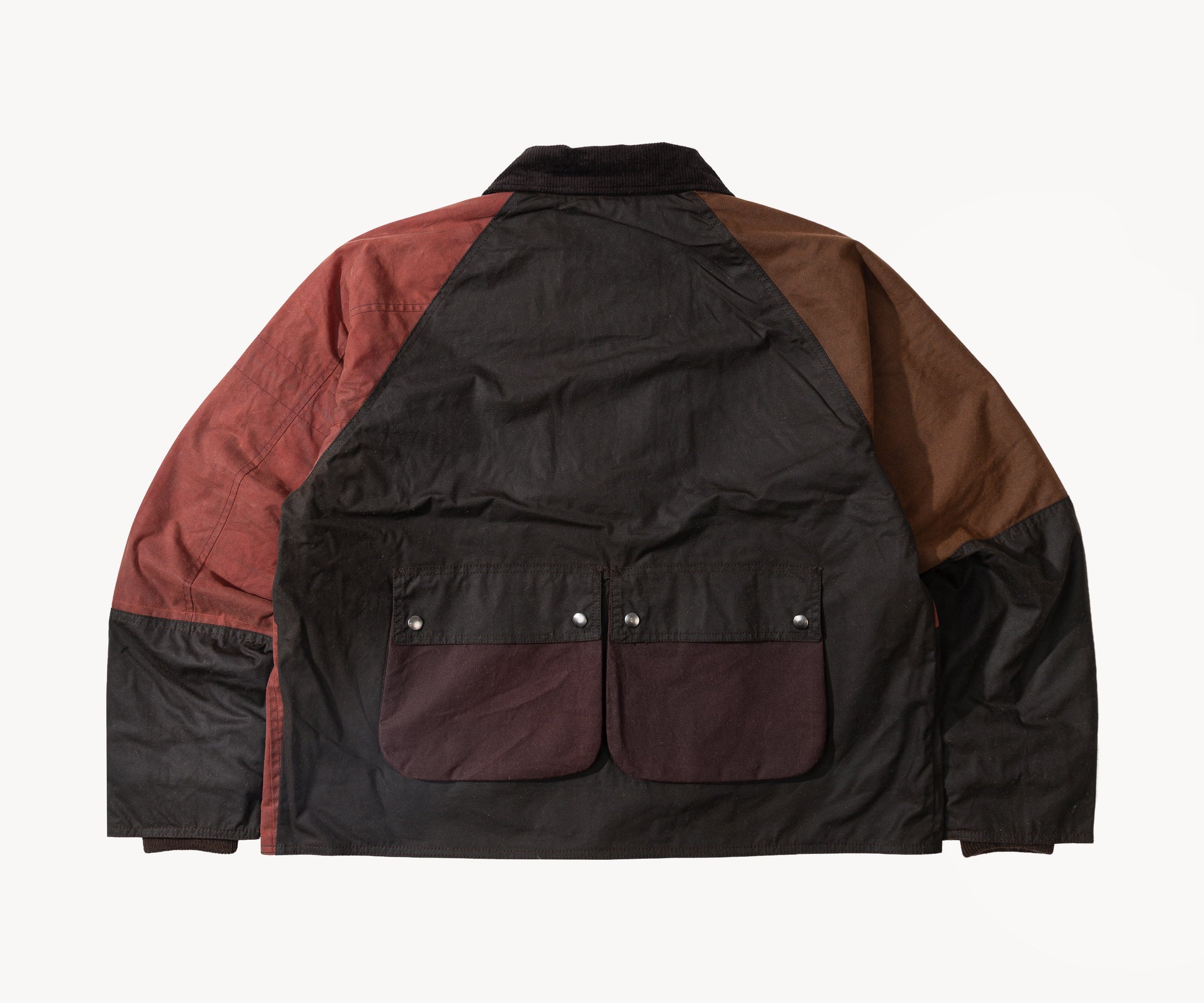 REWORK® FLY WAX JACKET - N° 063 Coats & Jackets X-LARGE / BROWN - BRUT Clothing US
