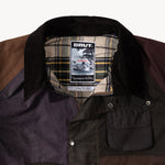REWORK® FLY WAX JACKET - N° 064 Coats & Jackets X-LARGE / BROWN - BRUT Clothing US