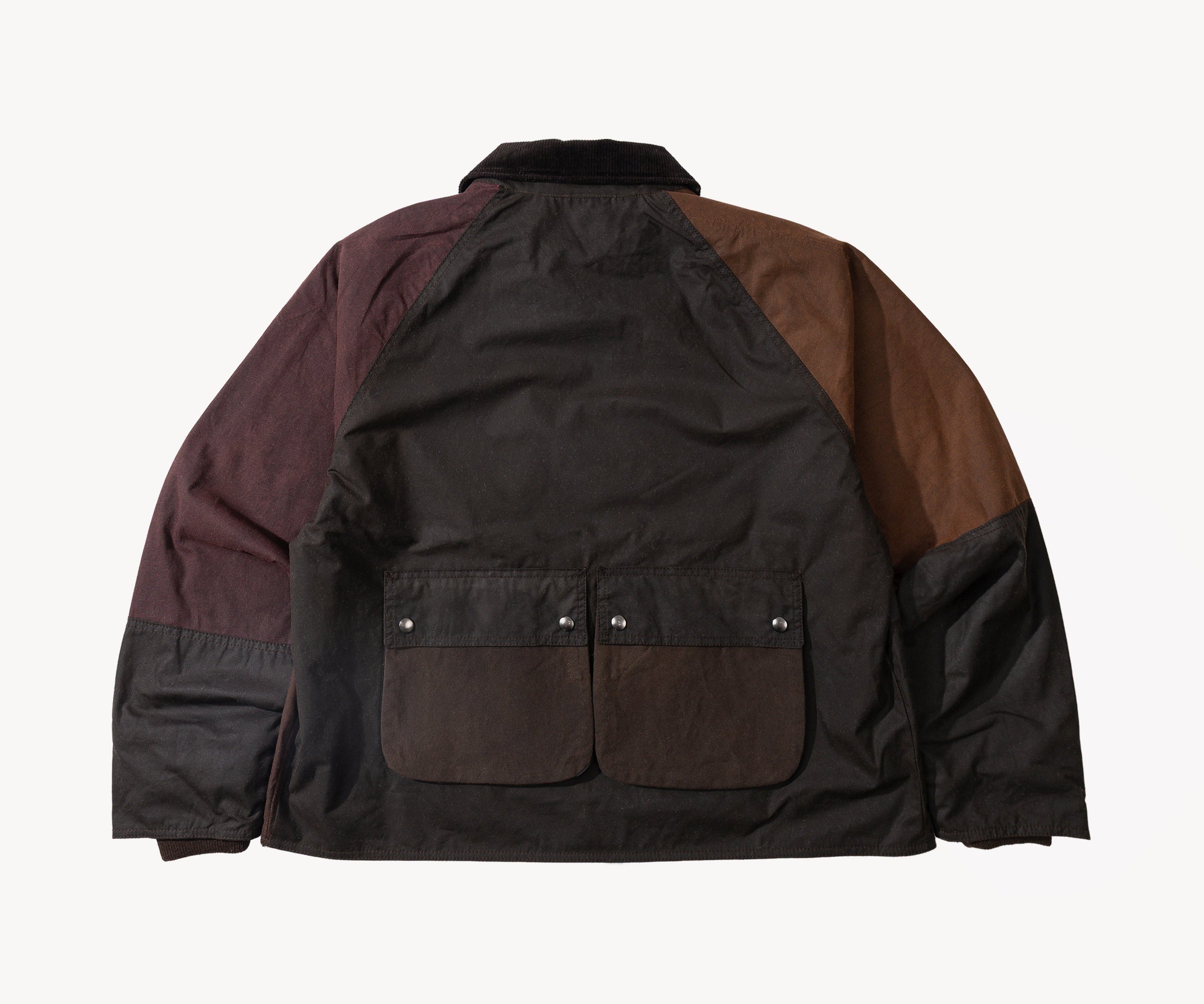 REWORK® FLY WAX JACKET - N° 064 Coats & Jackets X-LARGE / BROWN - BRUT Clothing US