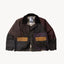 REWORK® FLY WAX JACKET - N° 065 Coats & Jackets X-LARGE / BROWN - BRUT Clothing US