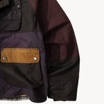 REWORK® FLY WAX JACKET - N° 065 Coats & Jackets X-LARGE / BROWN - BRUT Clothing US