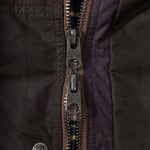 REWORK® FLY WAX JACKET - N° 065 Coats & Jackets X-LARGE / BROWN - BRUT Clothing US