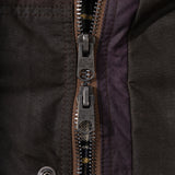 REWORK® FLY WAX JACKET - N° 065 Coats & Jackets X-LARGE / BROWN - BRUT Clothing US