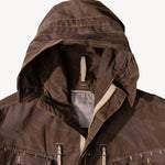 REWORK® WINDPROOF JACKET Coats & Jackets S / OVERDYED BROWN - BRUT Clothing US