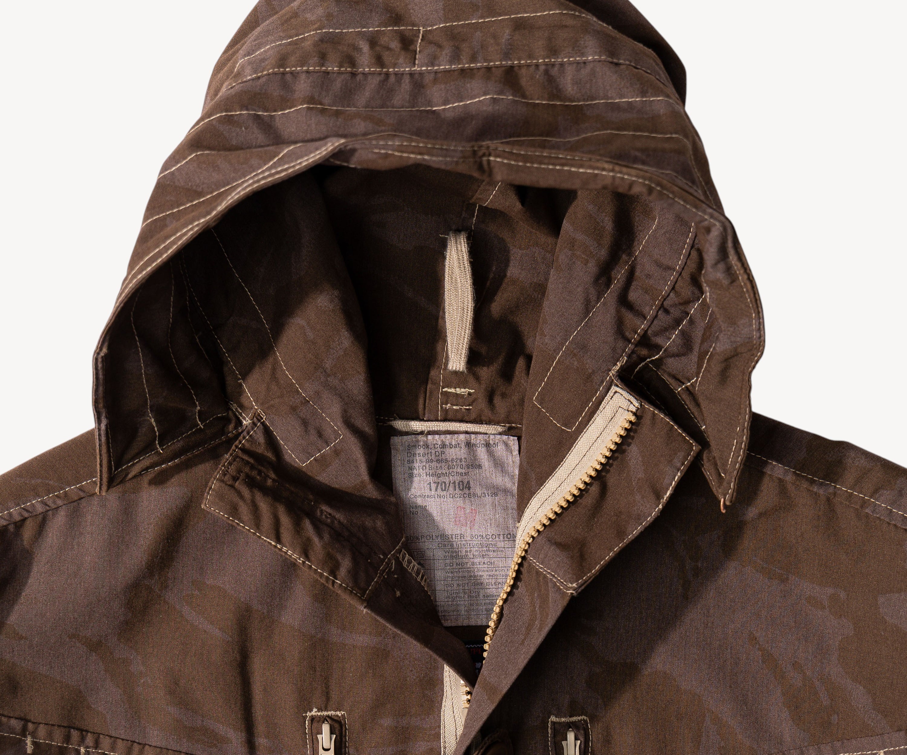 REWORK® WINDPROOF JACKET Coats & Jackets S / OVERDYED BROWN - BRUT Clothing US
