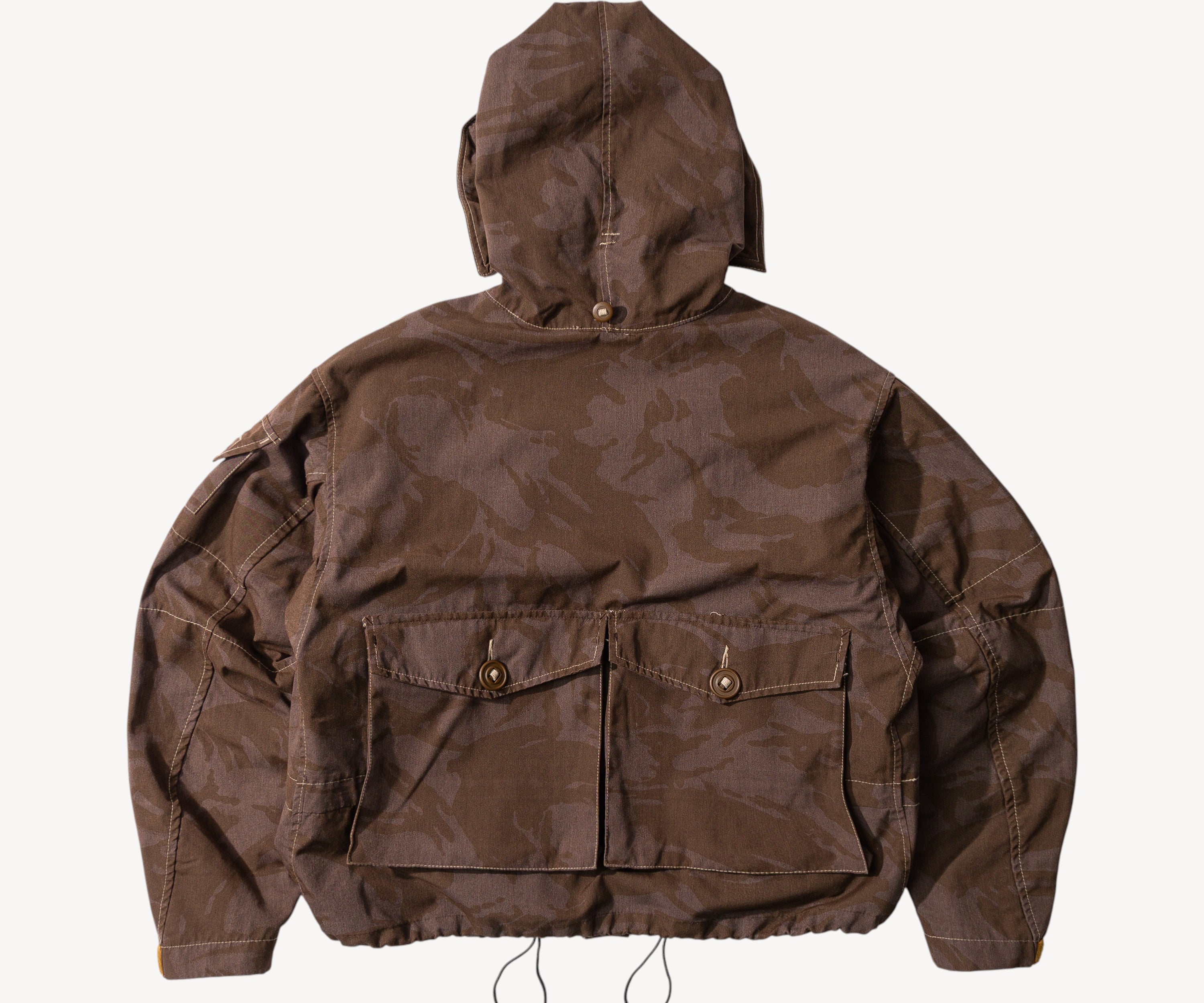 REWORK® WINDPROOF JACKET Coats & Jackets S / OVERDYED BROWN - BRUT Clothing US