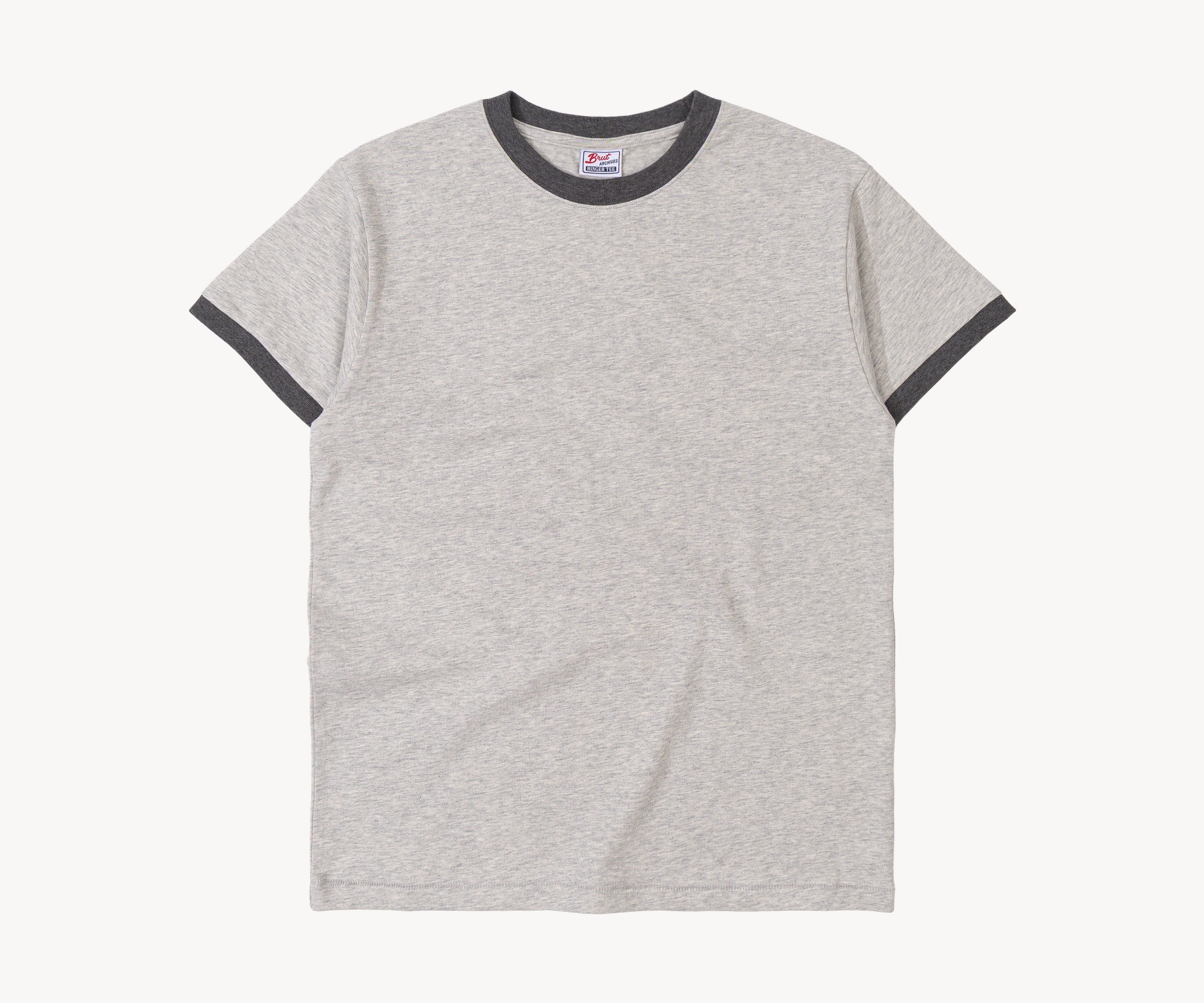 THE RINGER TEE T-Shirts X-SMALL / GREY - BRUT Clothing US