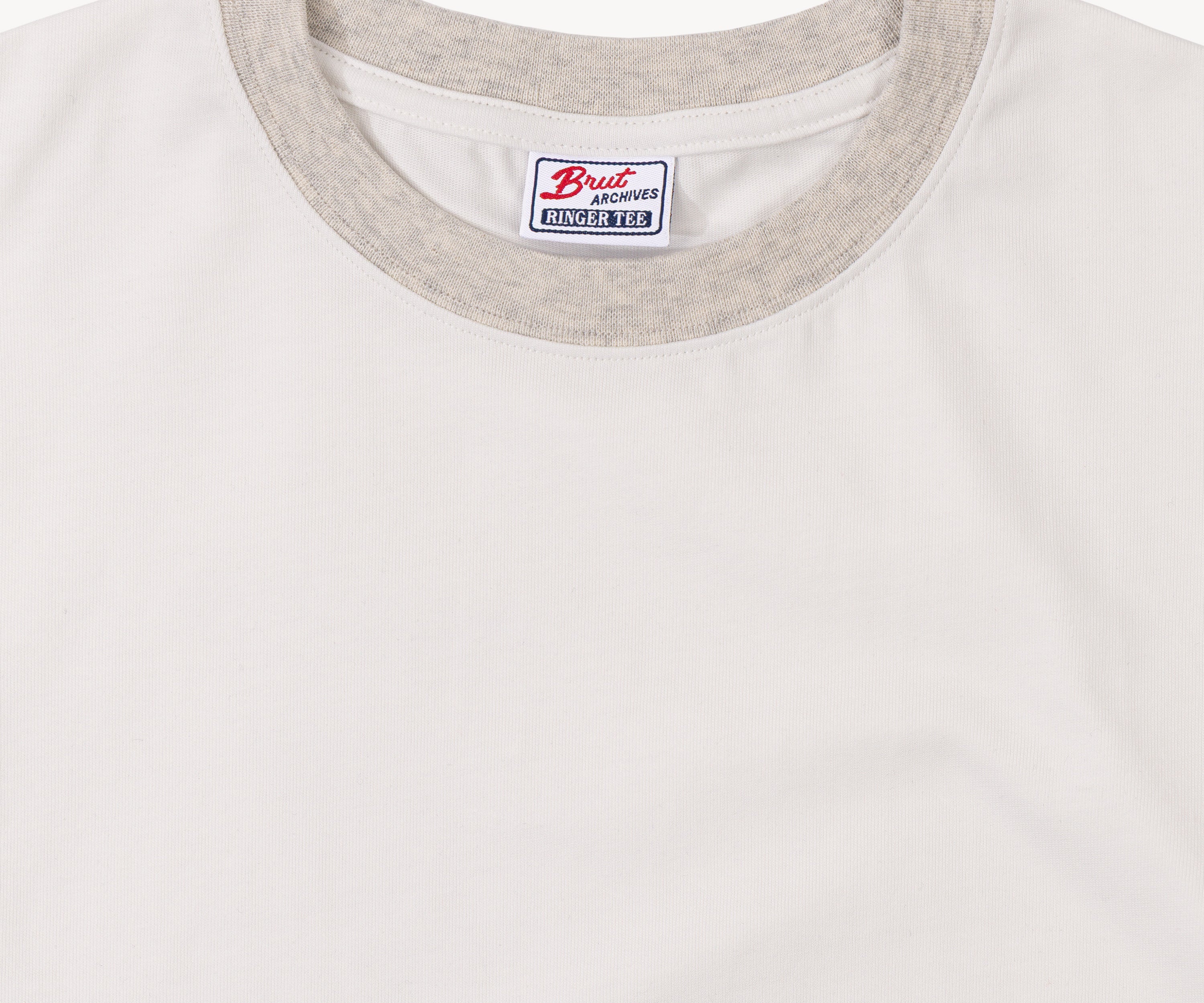 THE RINGER TEE T-Shirts X-SMALL / WHITE - BRUT Clothing US