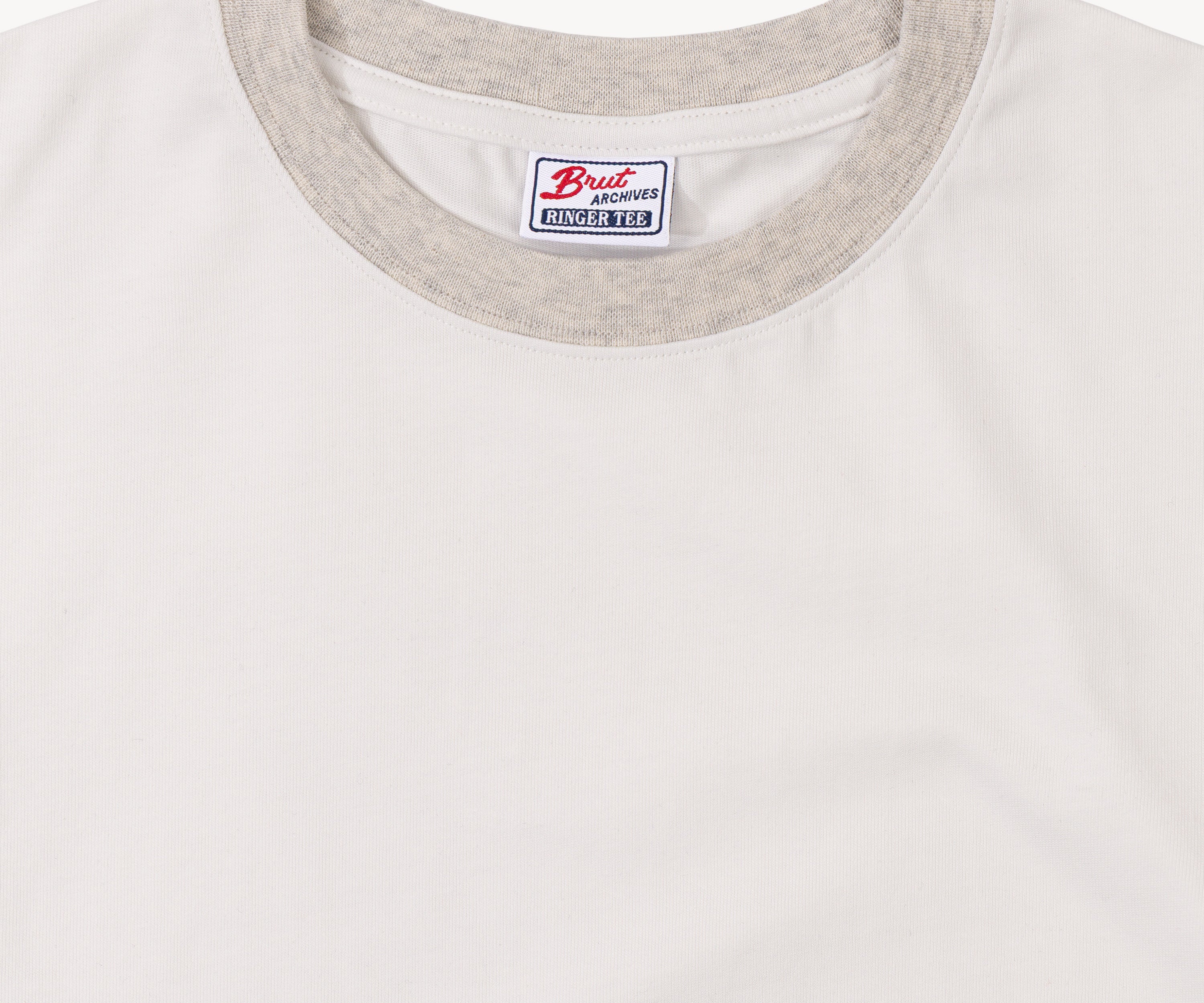 THE RINGER TEE T-Shirts X-SMALL / WHITE - BRUT Clothing US