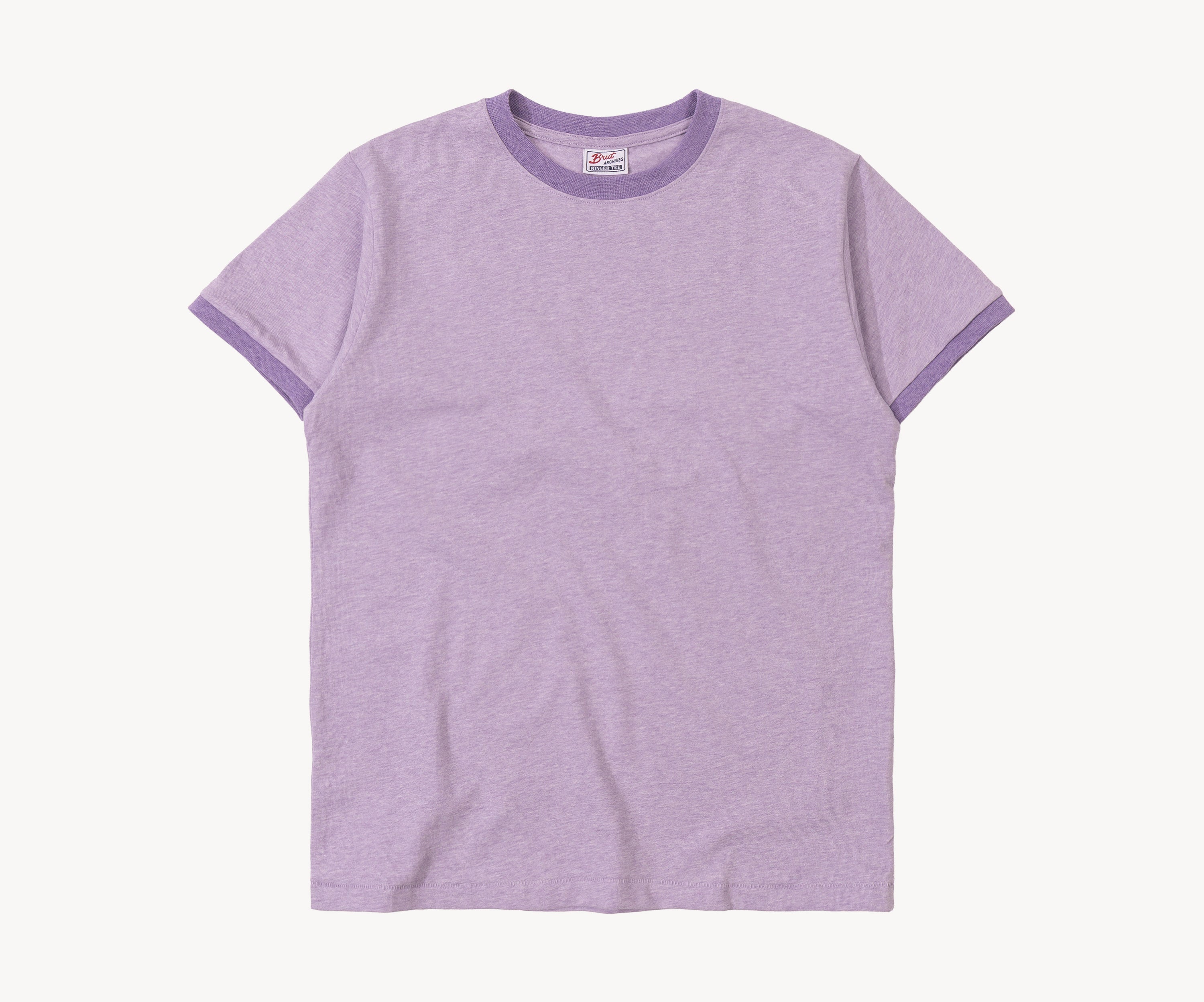 THE RINGER TEE T-Shirts X-SMALL / LIGHT PURPLE - BRUT Clothing US