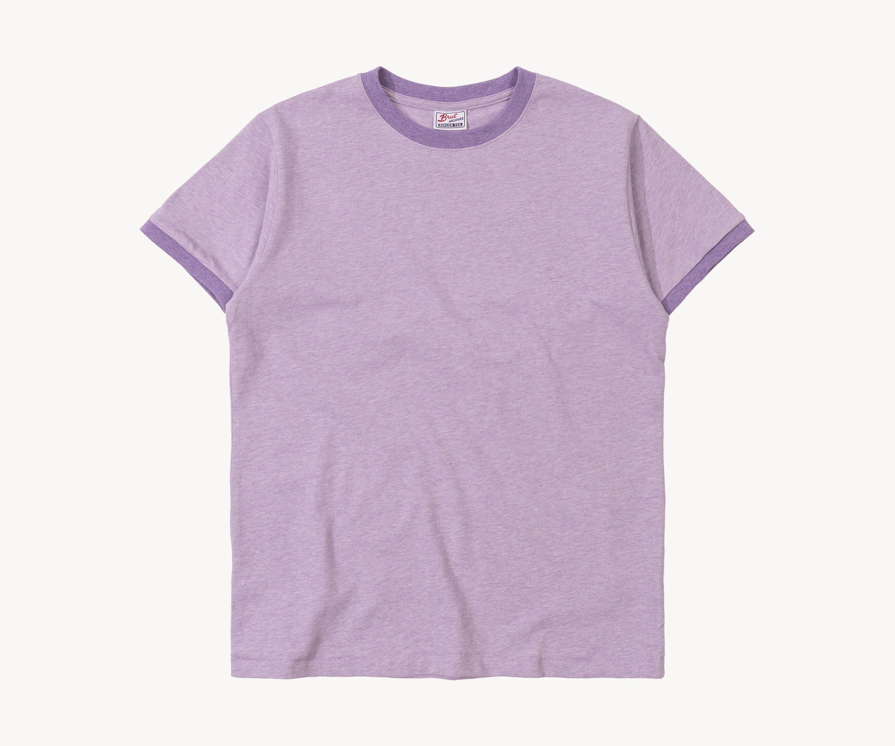 THE RINGER TEE T-Shirts X-SMALL / LIGHT PURPLE - BRUT Clothing US