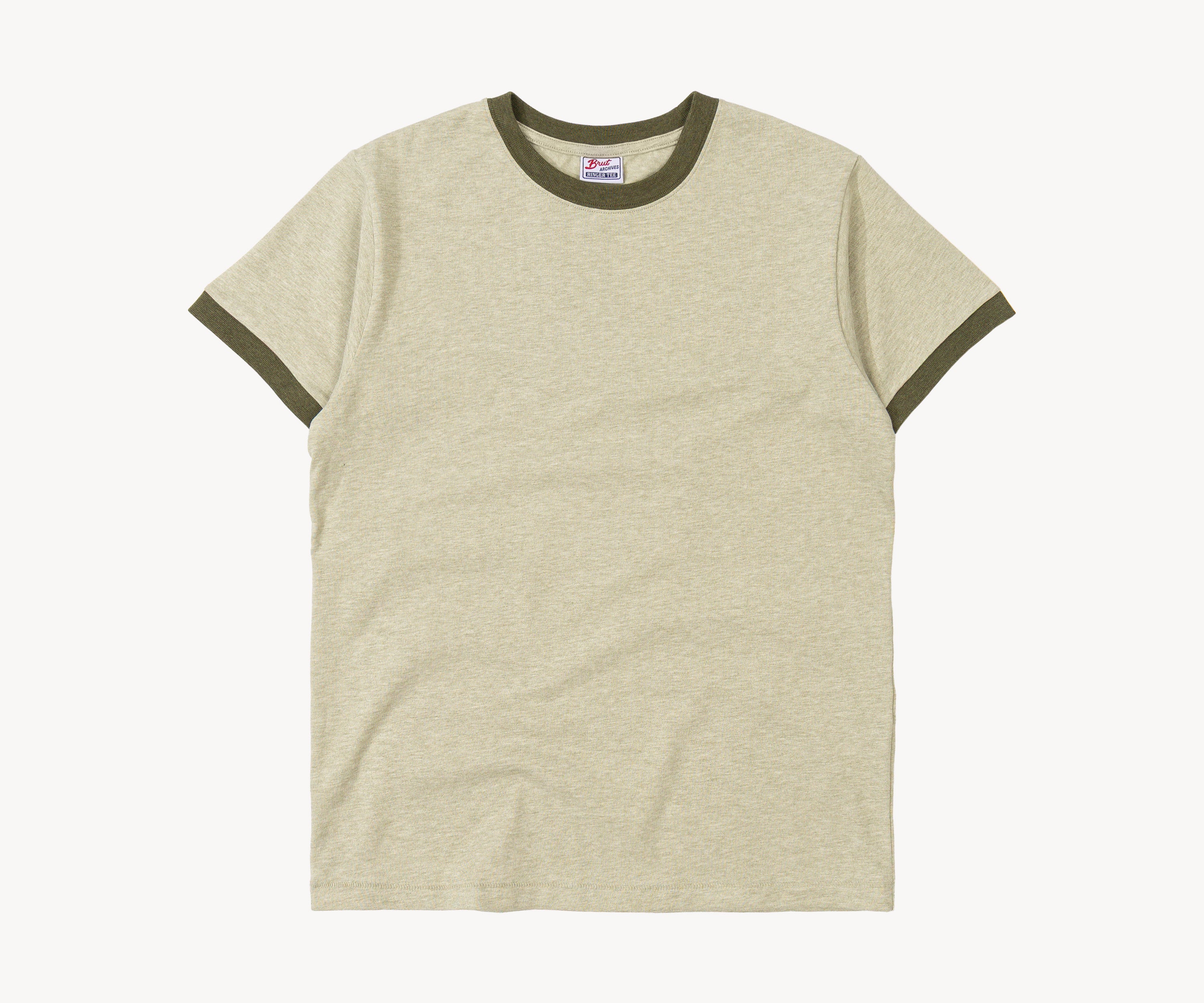 THE RINGER TEE T-Shirts X-SMALL / LIGHT GREEN - BRUT Clothing US