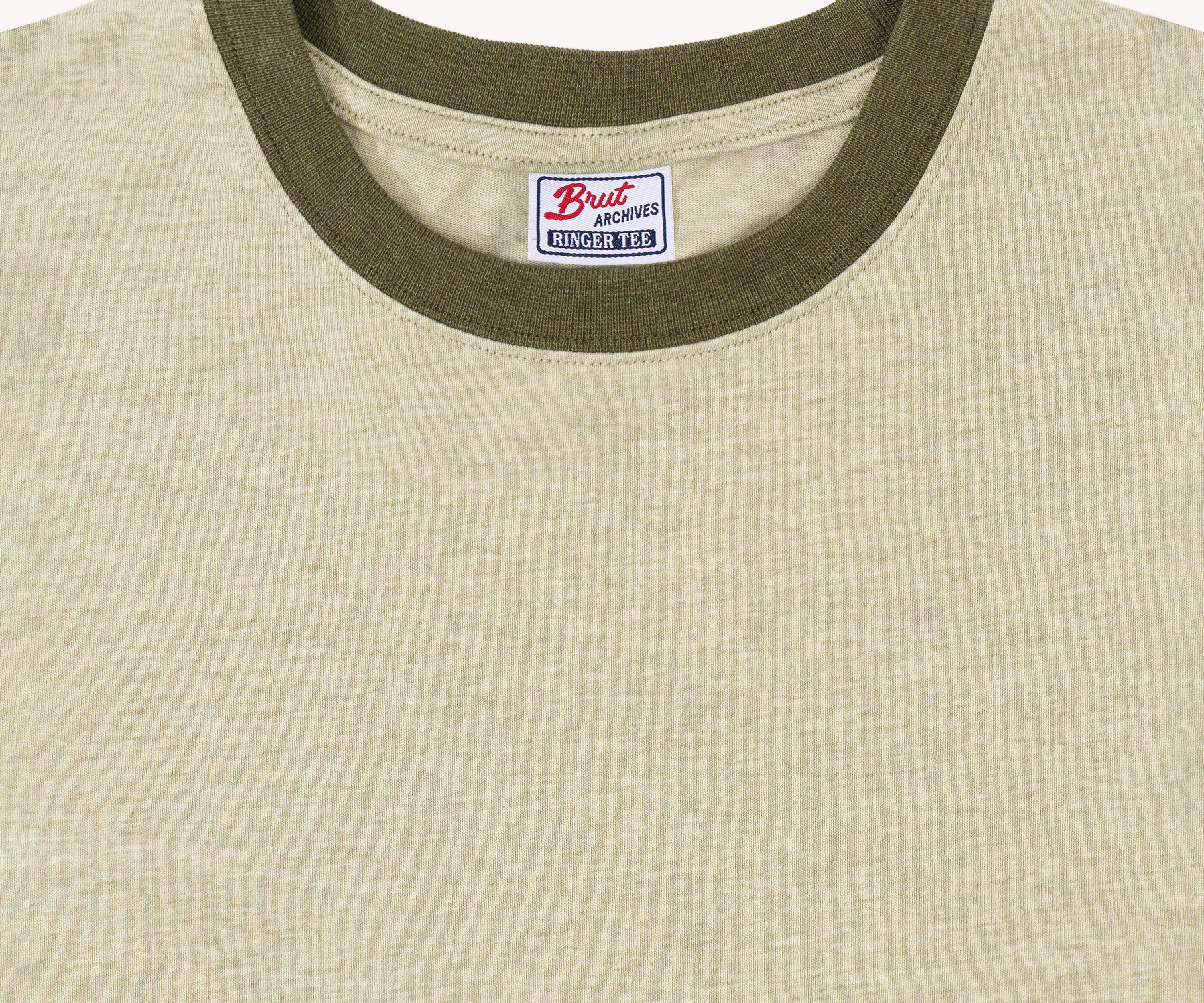 THE RINGER TEE T-Shirts X-SMALL / LIGHT GREEN - BRUT Clothing US