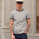 THE RINGER TEE T-Shirts X-SMALL / GREY - BRUT Clothing US