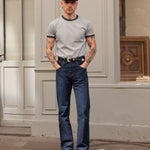 THE RINGER TEE T-Shirts X-SMALL / GREY - BRUT Clothing US