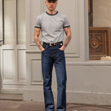 THE RINGER TEE T-Shirts X-SMALL / GREY - BRUT Clothing US