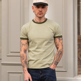 THE RINGER TEE T-Shirts X-SMALL / LIGHT GREEN - BRUT Clothing US