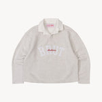 THE RUGBY POLO Knitwear X-SMALL / HEATHER GREY - BRUT Clothing US