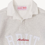 THE RUGBY POLO Knitwear X-SMALL / HEATHER GREY - BRUT Clothing US