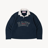 THE RUGBY POLO Knitwear X-SMALL / NAVY - BRUT Clothing US